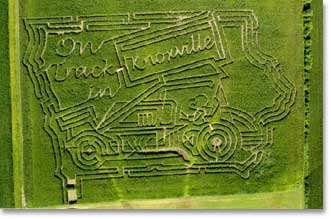 Dan-D Farms Corn Maze in Knoxville, IA