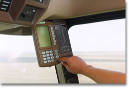 GPS is used to assist with soil testing, fertilizer application, and to monitor crop yields.